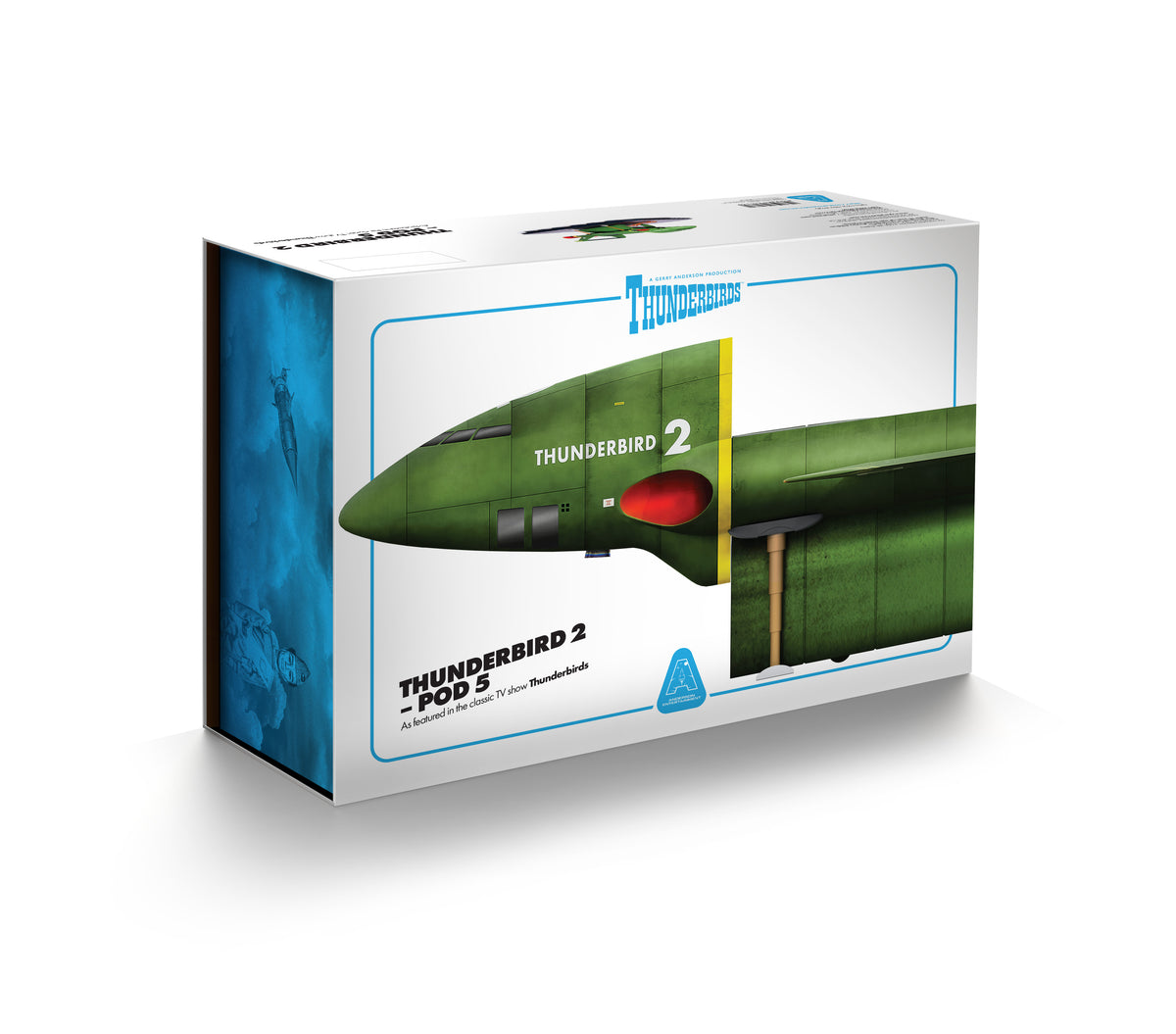 Thunderbird 2 Die-Cast (removable Pod 5 with 2 x Recovery Vehicles)