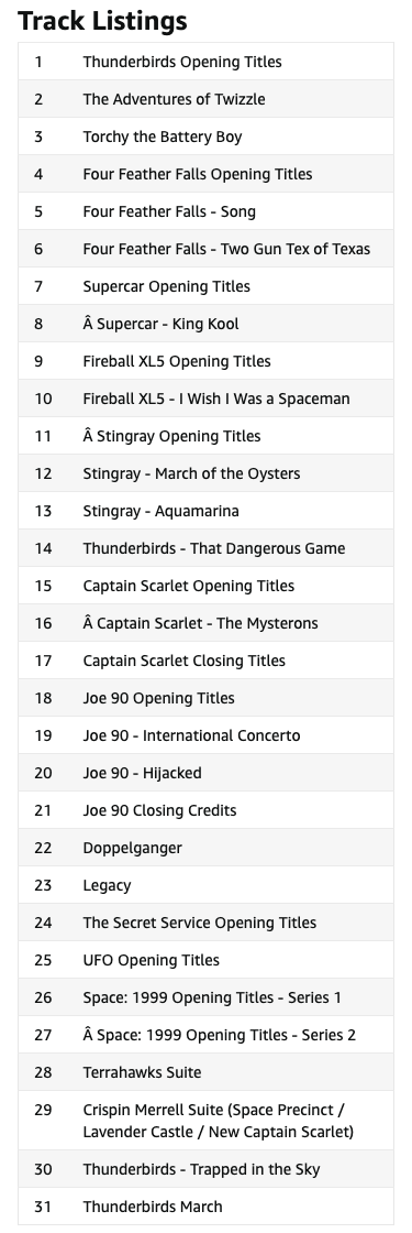Stand by for Action! Gerry Anderson in Concert – The Original Live Concert Recording on CD - The Gerry Anderson Store