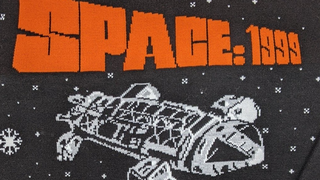 Space:1999 Christmas jumper now available to pre-order!