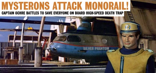 Captain Scarlet: Mysterons Attack Monorail! - A Gerry Anderson News Story