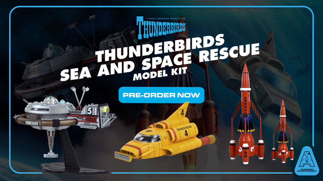Pre-Order the Thunderbirds Sea and Space Rescue Model Kit Now!