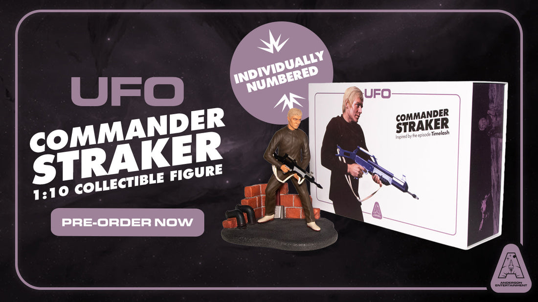 Pre-Order the UFO Commander Straker 1:10 Collectable Figure Now