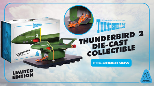 Pre-Order the Thunderbird 2 Die-Cast Collectable with Removable Pod Now!