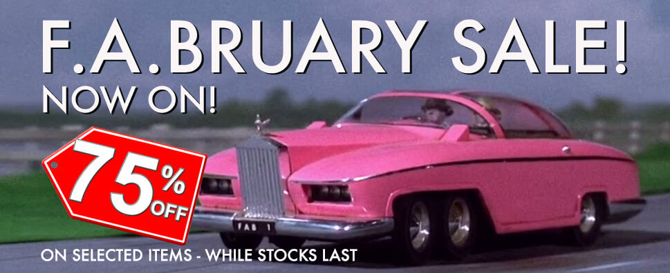 The Gerry Anderson Store's FABruary Sale Ends Today