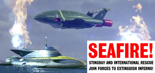 Thunderbirds And Stingray Battle Ocean Blaze! - A Gerry Anderson A21 News Story