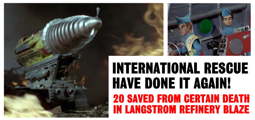 International Rescue Have Done It Again! - A Gerry Anderson A21 News Report