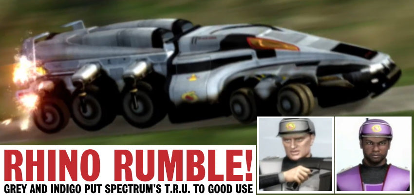 New Captain Scarlet: Rhino Rumble!- A Gerry Anderson A21 News Story