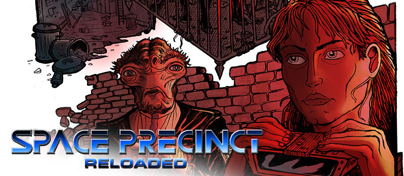 Space Precinct: Reloaded. Brand new comic. Returning to Demeter City ...