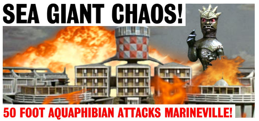 Sea Giant Chaos! - A Gerry Anderson A21 News Report