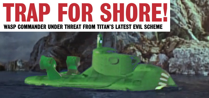 Stingray: Trap For Shore! - A Gerry Anderson A21 News Story