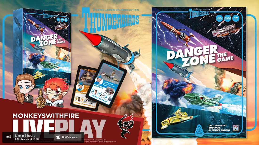 Thunderbirds Danger Zone Live Play!