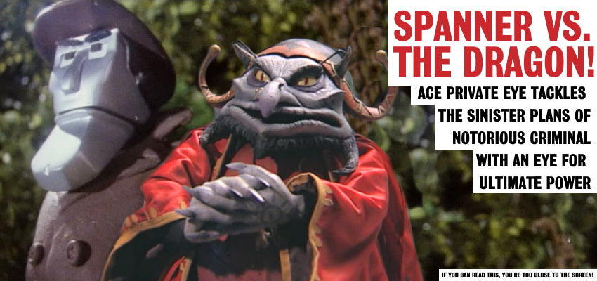 Dick Spanner Vs The Dragon! - A Gerry Anderson News Story