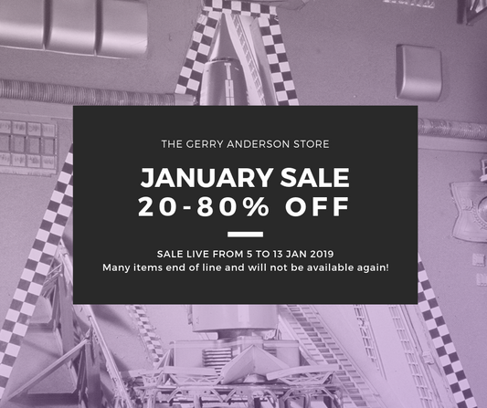 Our Gerry Anderson January Sale is Live!