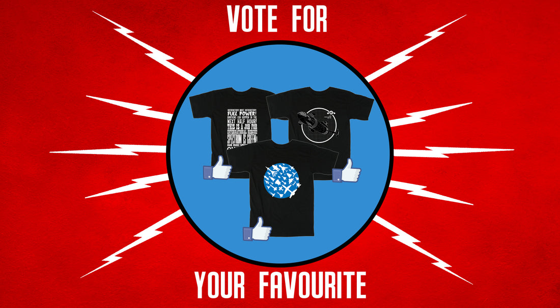 Vote for your favourite Gerry Anderson t-shirt design