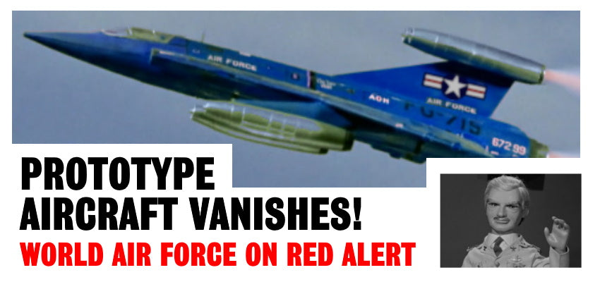 World Air Force Fighter Vanishes! - A Gerry Anderson A21 News Report