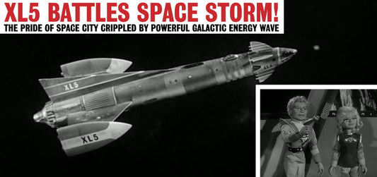 XL5 Battles Space Storm! - A Gerry Anderson A21 News Report