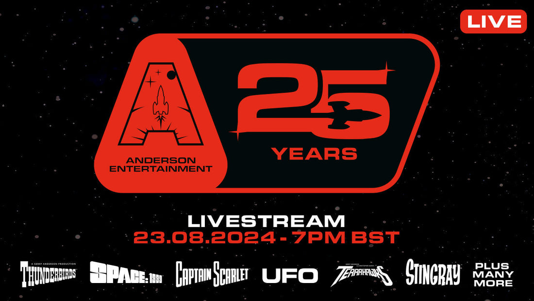 Anderson Entertainment 25th Anniversary Livestream Coming this Friday!