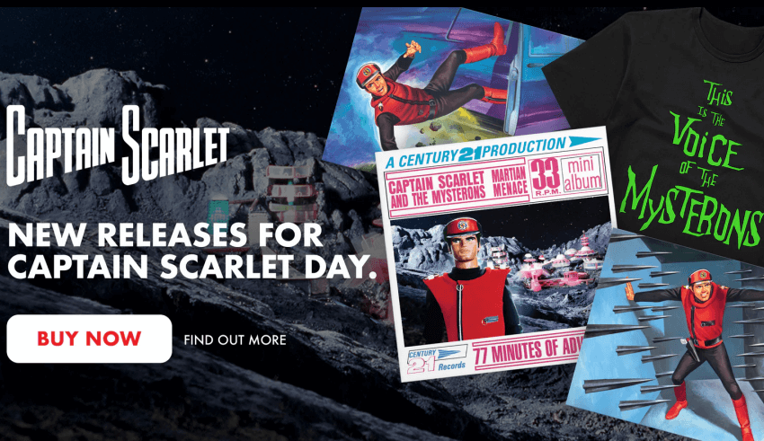 Celebrate Captain Scarlet Day with spectacular new releases! - The Gerry Anderson Store