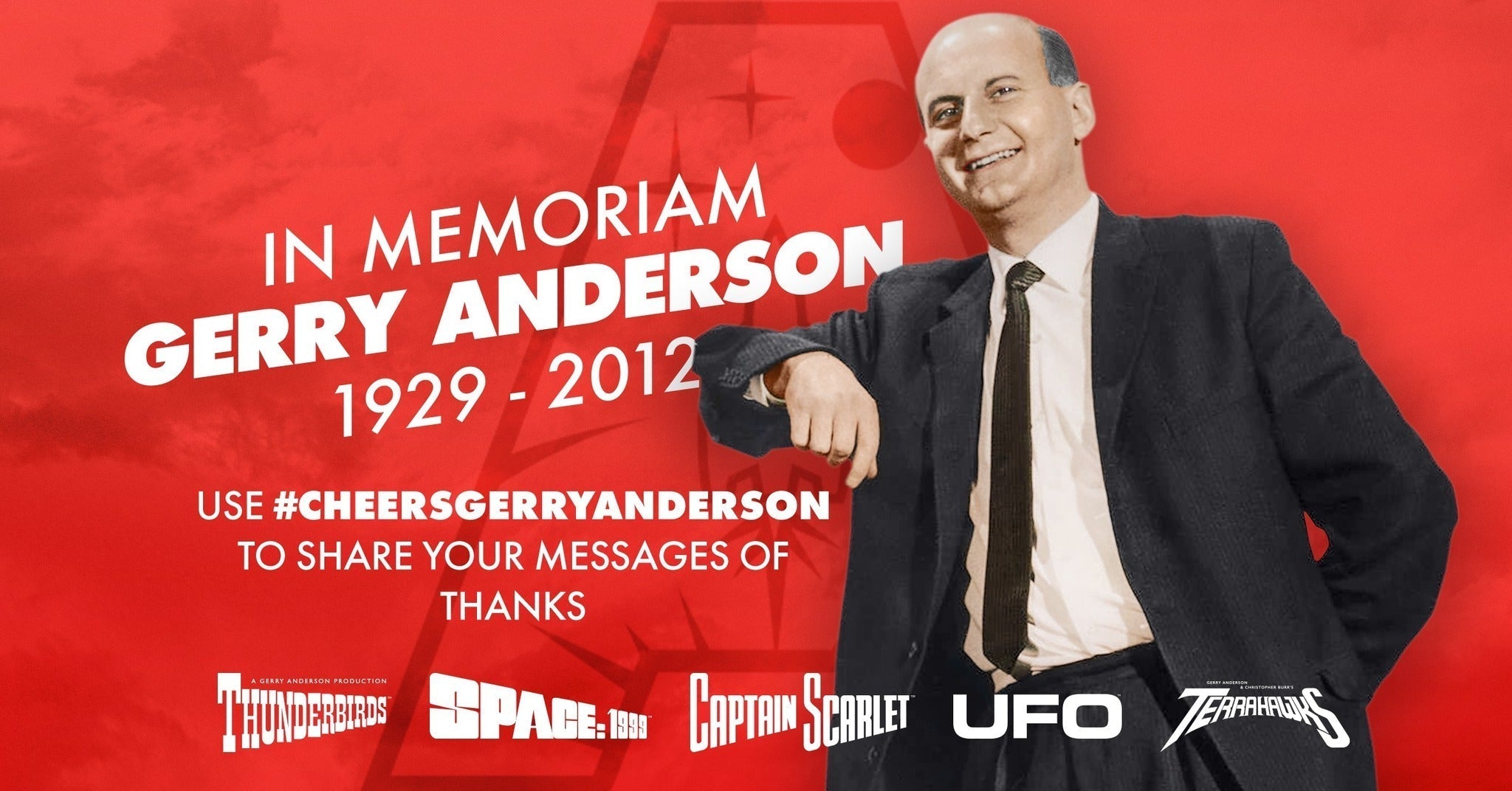 #CheersGerryAnderson - Celebrating an Incredible Legacy - The Gerry Anderson Store