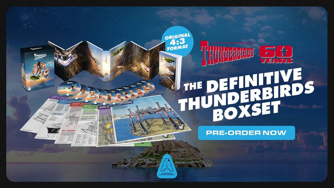 Chris Dale Reveals the Secrets Behind the Thunderbirds 60th Anniversary Blu-ray - The Gerry Anderson Store