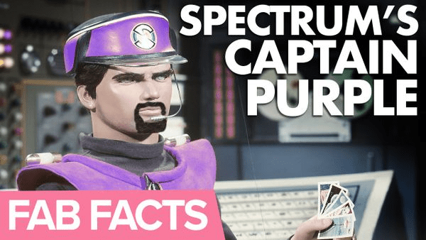 FAB Facts: Meet Captain Purple, Spectrum’s Latest Operative! - The Gerry Anderson Store