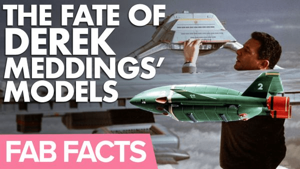 FAB Facts: The tragic fate of Derek Meddings' models - The Gerry Anderson Store