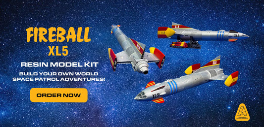 Fireball XL5 Resin Model Kit Available to Order - The Gerry Anderson Store