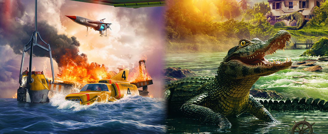 How Atlantic Inferno & Attack of the Alligators! Challenge Thunderbirds' Status Quo - The Gerry Anderson Store