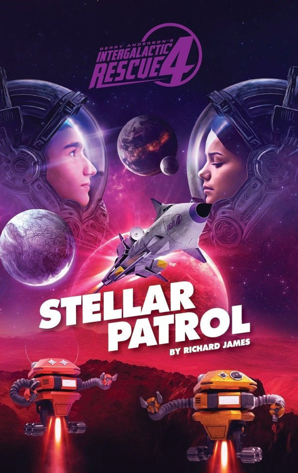 Stellar Patrol book artwork for Intergalactic Rescue 4