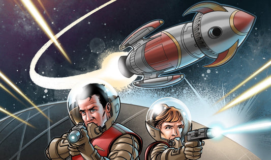 James Gray Reveals the Secrets of Illustrating Project SWORD! - The Gerry Anderson Store