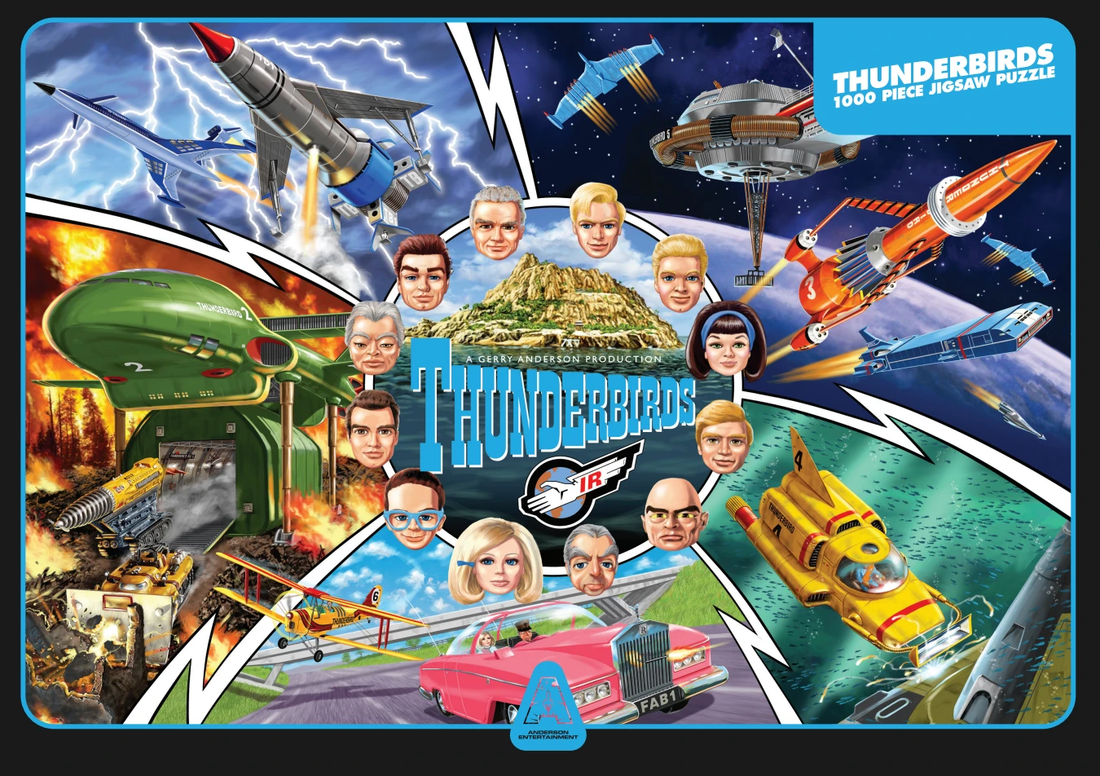 INTERVIEW: Lee Sullivan on his new Thunderbirds and Space:1999 jigsaw designs!