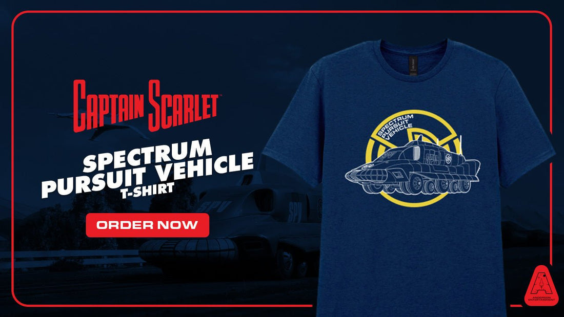 Order the Captain Scarlet and the Mysterons SPV T-shirt Now! - The Gerry Anderson Store