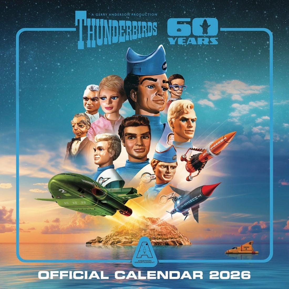 Order the Official Thunderbirds 2026 Calendar Now! - The Gerry Anderson Store