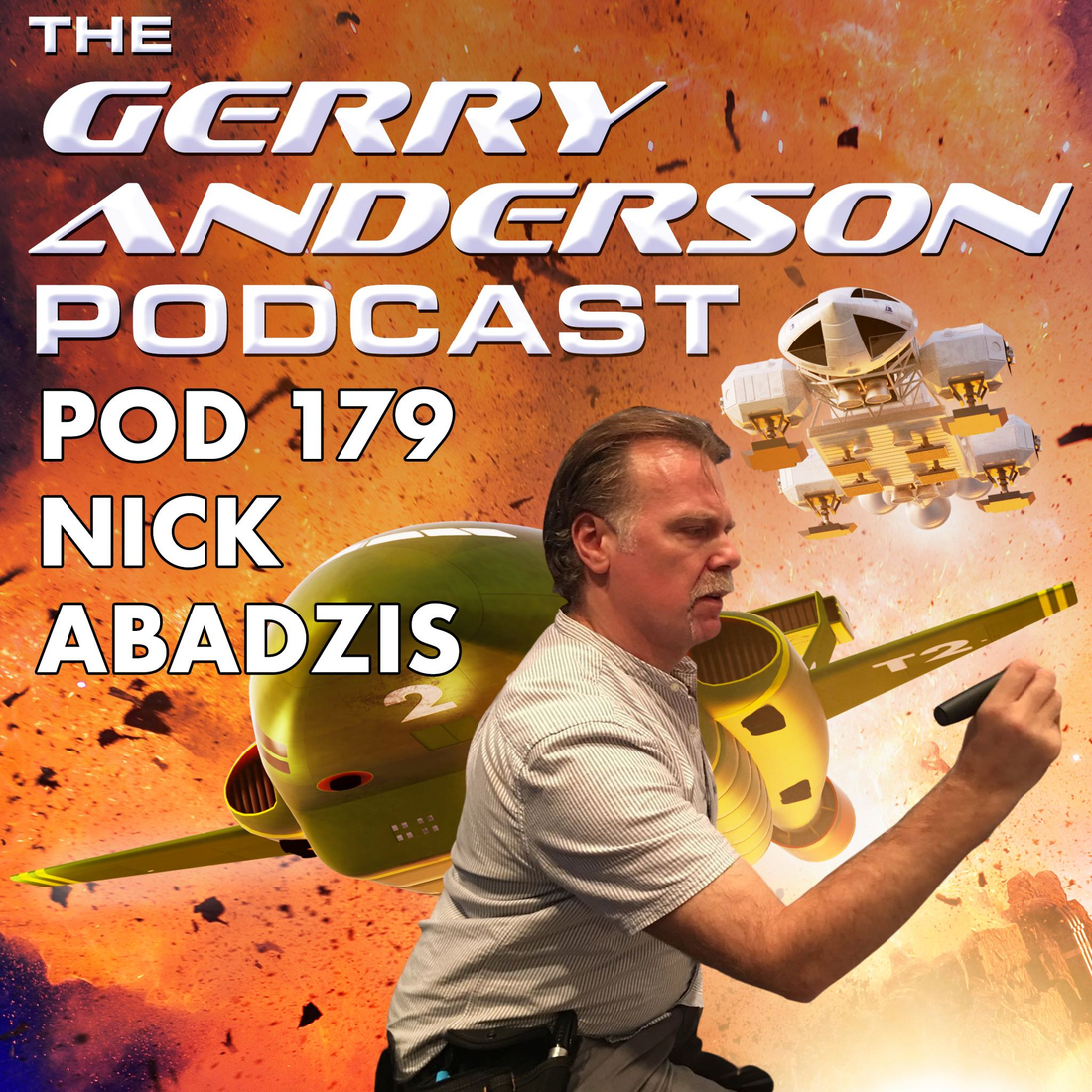 Pod 179: Comics Creator and Graphic Novelist Nick Abadzis