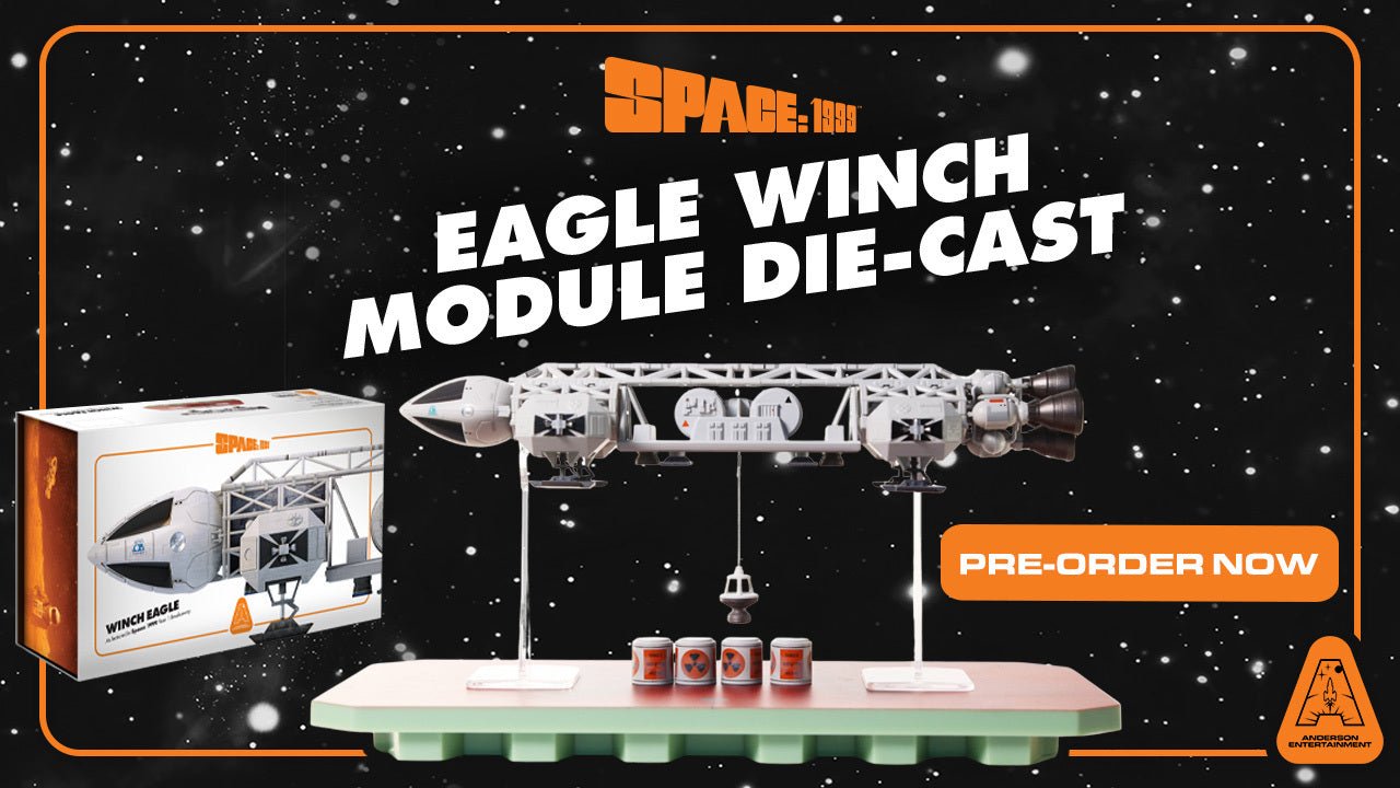 Pre-Order the Die-Cast Space: 1999 Eagle Winch Module Collectable Now! - The Gerry Anderson Store