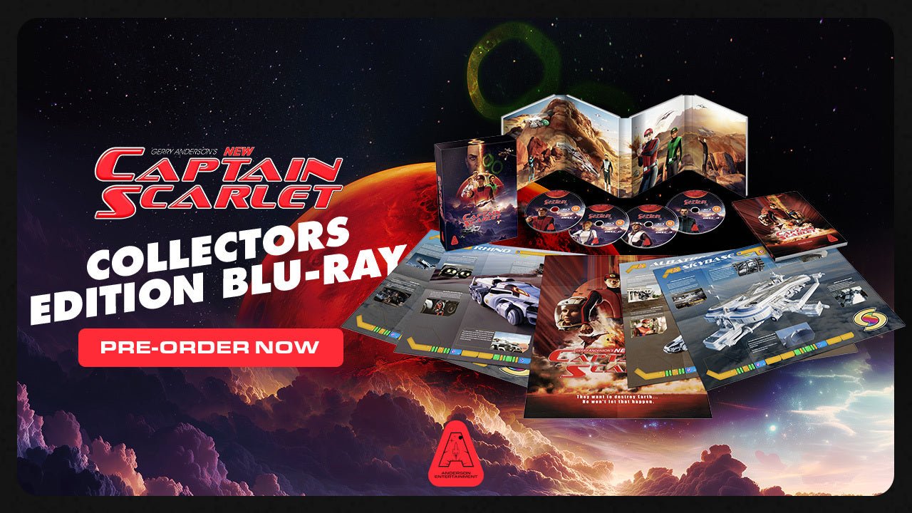 Pre-Order the New Captain Scarlet Collectors Edition Blu-ray Now! - The Gerry Anderson Store