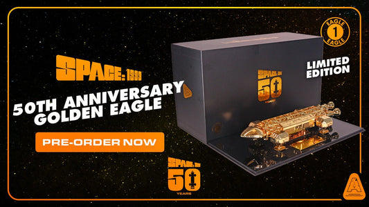 Pre-Order the Space: 1999 50th Anniversary Golden Eagle Now! - The Gerry Anderson Store