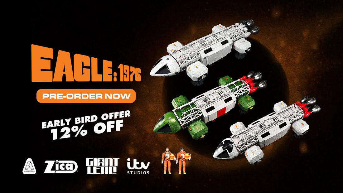 Pre-Order the Standard, Dinky & Mattel Eagle: 1976 Editions Now! - The Gerry Anderson Store