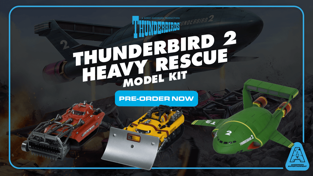 Pre-Order the Thunderbird 2 Heavy Rescue Model Kit Now!