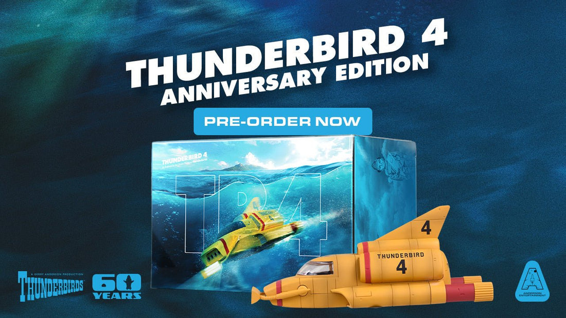 Pre-Order the Thunderbird 4 Anniversary Edition Model Now! - The Gerry Anderson Store