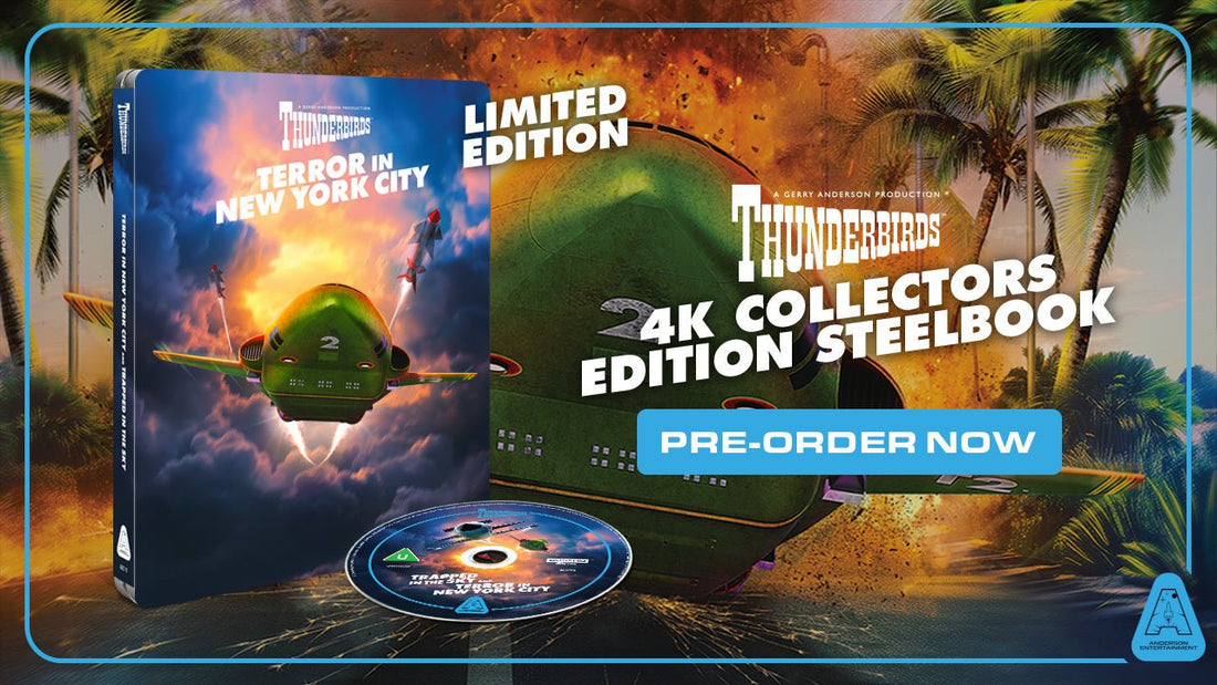 Pre-Order the Thunderbirds Trapped in the Sky/Terror in New York City 4K Collectors Edition Steelbook Now! - The Gerry Anderson Store