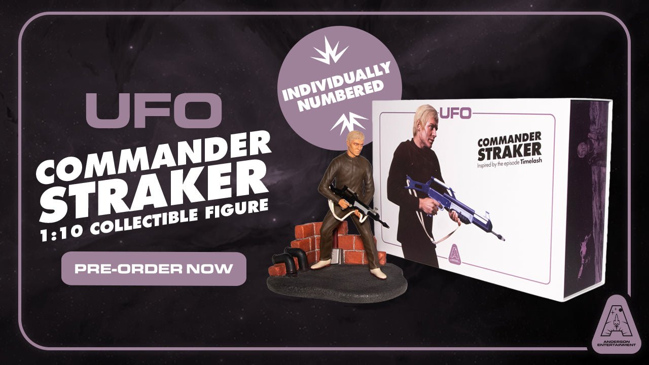 Pre-Order the UFO Commander Straker 1:10 Collectable Figure Now - The Gerry Anderson Store