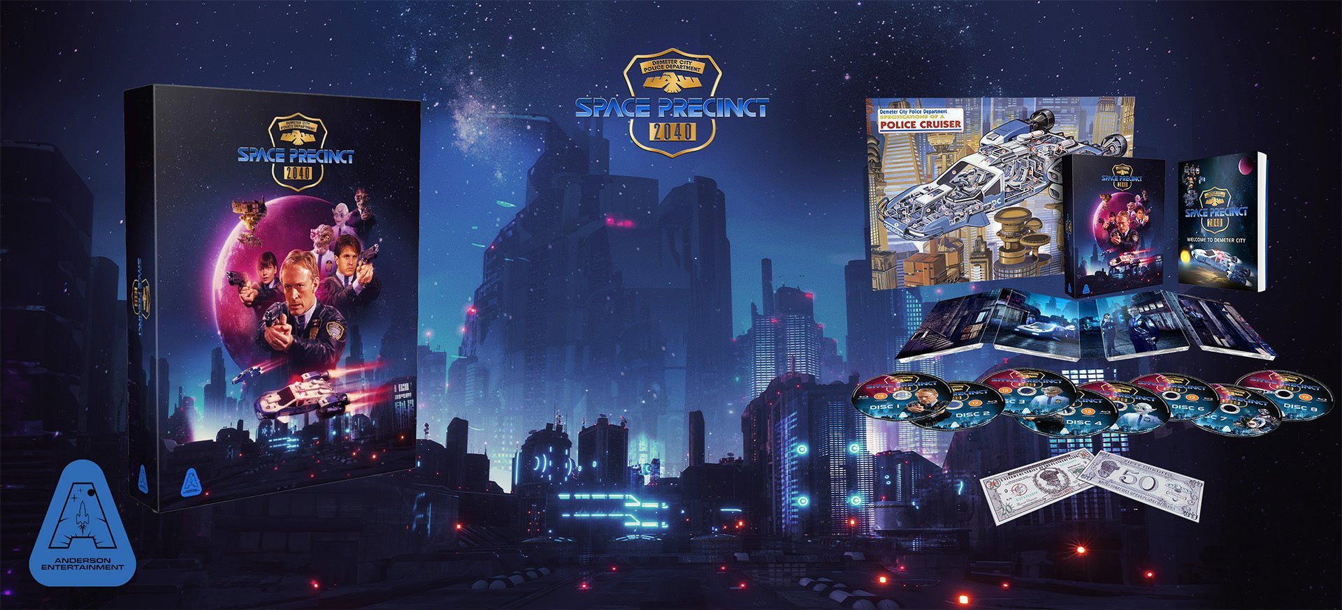 Restoring Demeter City: The Secrets Behind Our Space Precinct Blu-Ray ...