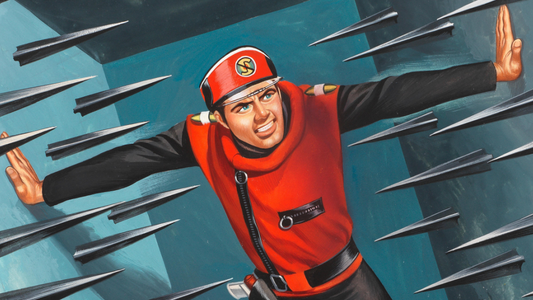 Captain Scarlet end titles paintings up for auction!