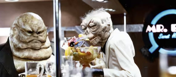 Alien character effects on display from the Space Police archive