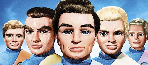 Scott, Virgil, Alan, Gordon and John Tracy from Thunderbirds