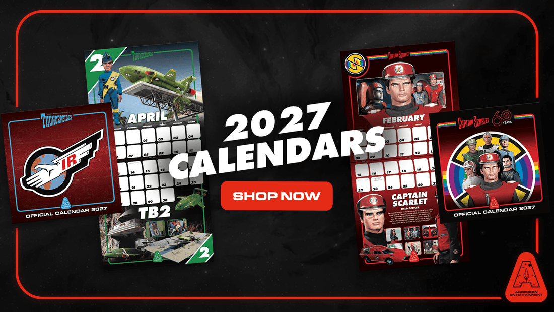 Thunderbirds & Captain Scarlet 2027 Calendars Now Available! - The Gerry Anderson Store