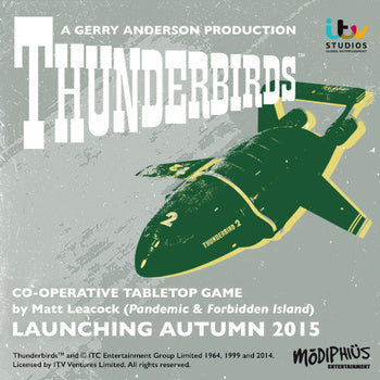 Thunderbirds tabletop game from Modiphius Entertainment