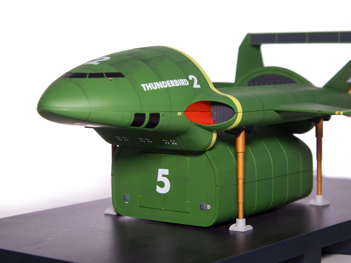 Thunderbird 2 Die-Cast (removable Pod 5 with 2 x Recovery Vehicles)