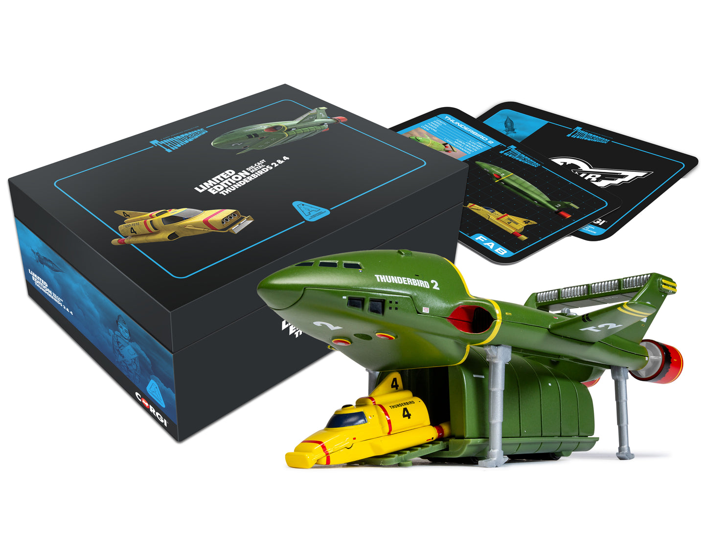Thunderbirds 2 & 4 Die-Cast - Limited Edition